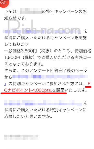 ECナビアンケートでお金を稼ぐコツ